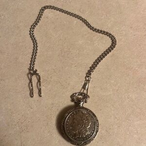 American Coin Treasures 1800's Morgan Silver Dollar Pocket Watch